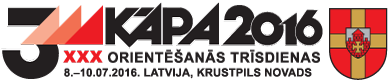 Kāpa 2016 - Populārākās orientēšanās sacensības Baltija